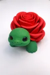 0.16mm layer, 2 walls, 10% infill, green turtle, black eyes