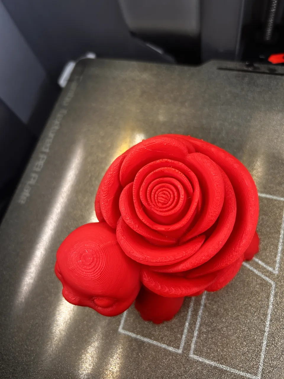 Valentine Turtle Holding a Rose – Cute Gift view 4