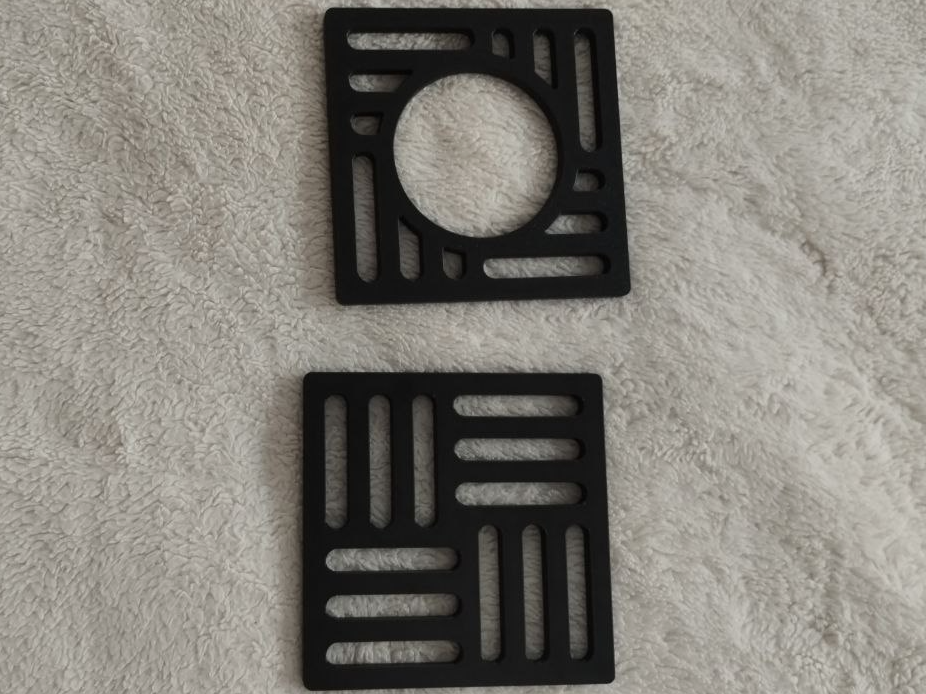 Durable Floor Drain Grate - Large Hole & Standard