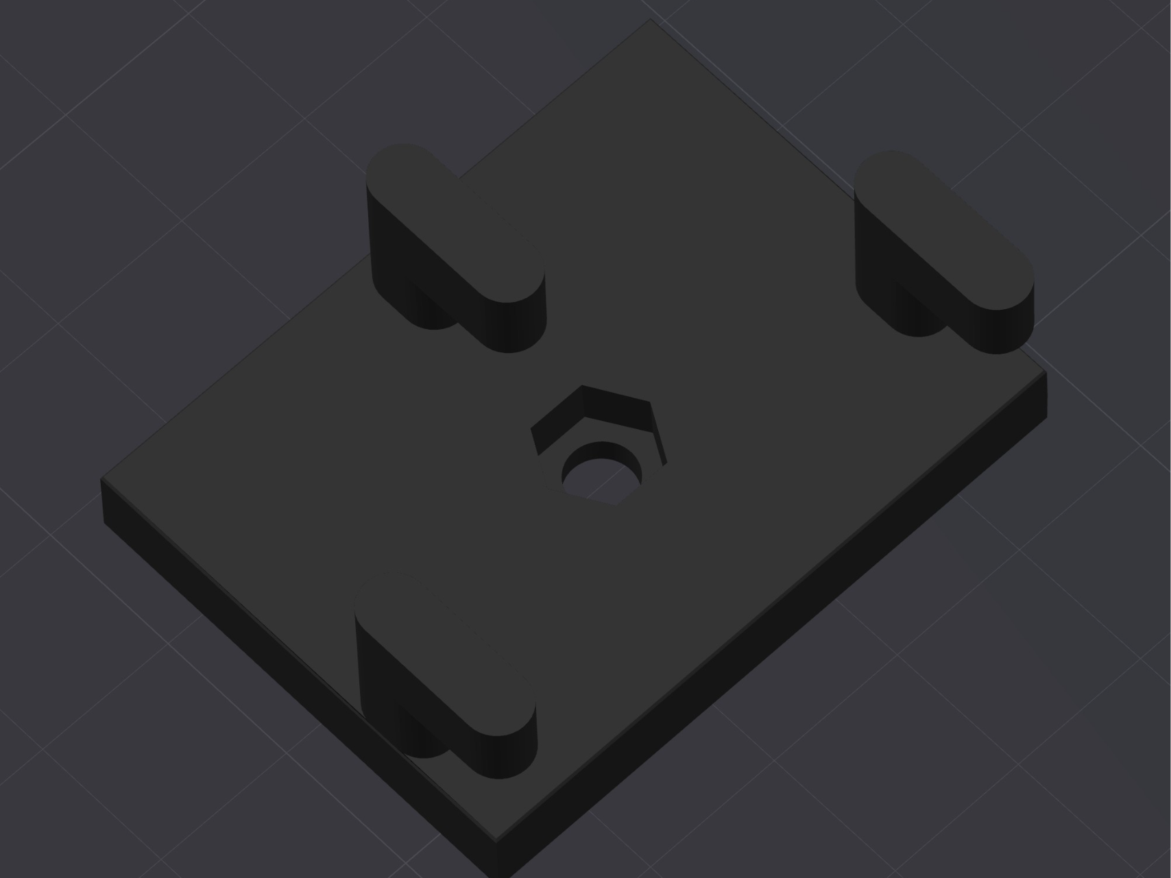 Skadis M4 universal mount plate 