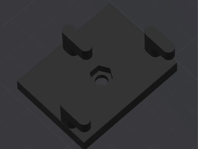 Skadis M4 universal mount plate
