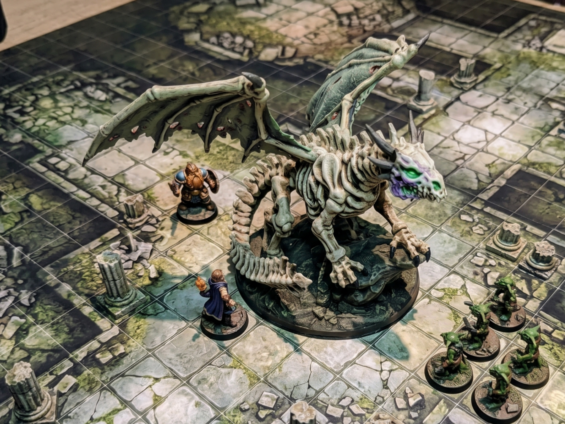 DnD Dracolich miniature