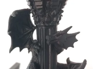 Gothic Dragon Candle Holder