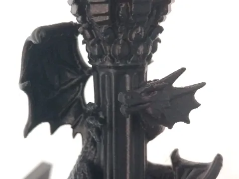 Gothic Dragon Candle Holder