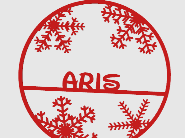 Ornament Named Aris