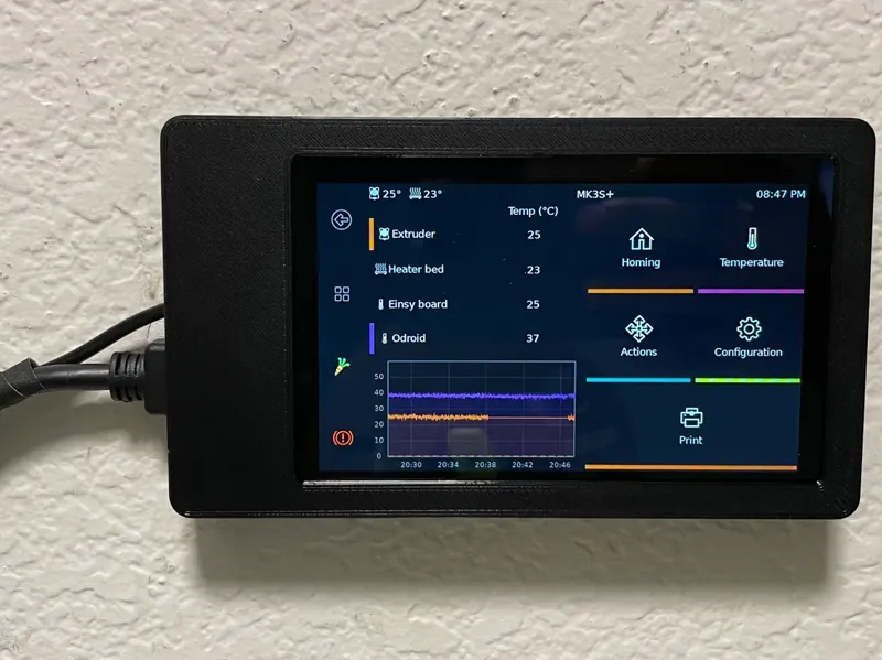 HMTECH 5'' Raspberry Pi HDMI Screen Case