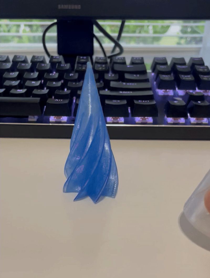 Spiral Fidget Cone