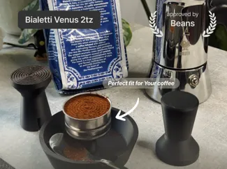 Bialetti Venus 2Tz Station - Organizer & Tamper