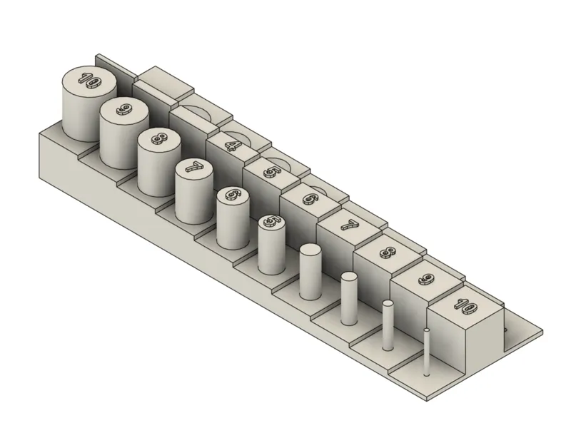 Calibration Dimension Block