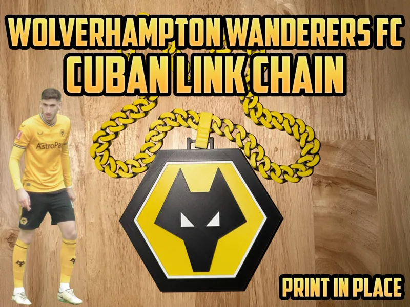 Wolverhampton Wanderers FC Cuban Link Hype Chain
