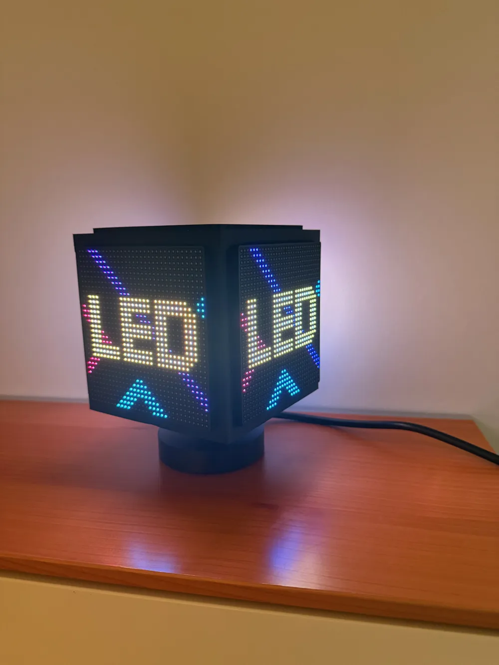 ACTION LED PIXEL Cube by MisterTek MakerWorld: Download Free 3D Models