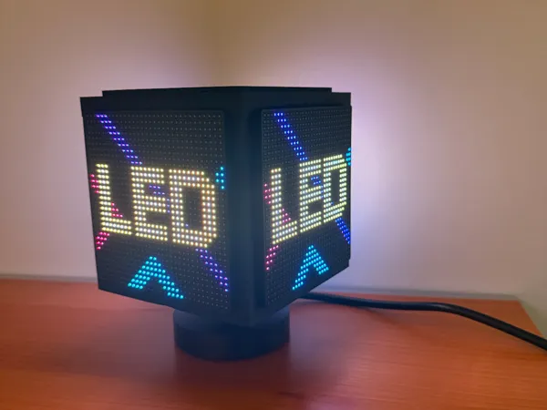 Cube lumineux LED pixel