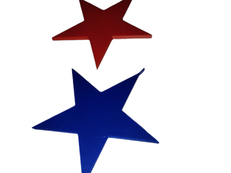 Patriotic Star Ornament