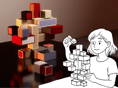 An Ever-growing Tree of Memories记忆之树珠宝盒