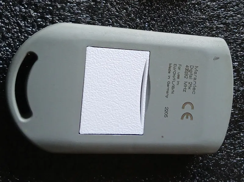 Batterieabdeckung für Marantec Funkfernbedienung