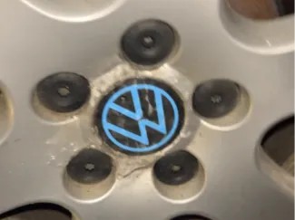 vw polo hub caps
