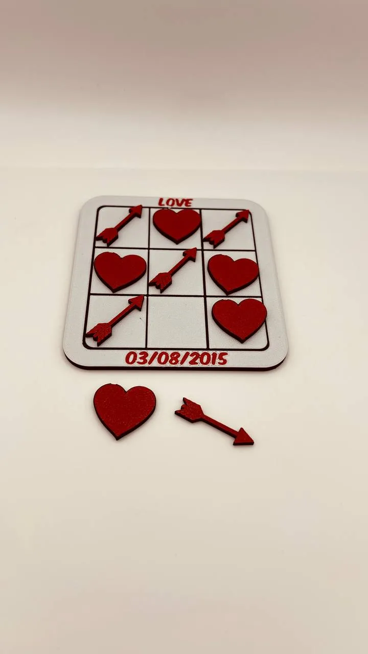 Tic Tac Toe Valentine's Tag (NO DATE)