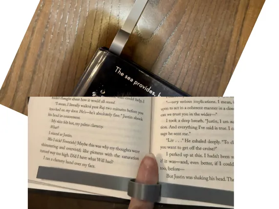 Page Holder and Bookmark
