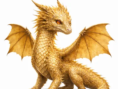Golden Hatchling - Andarna - Inspired