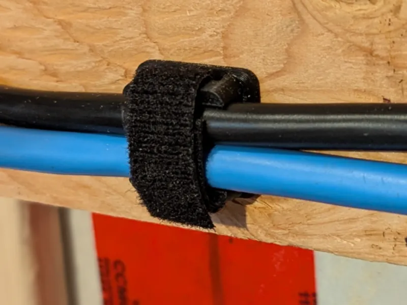 simple cable hanger