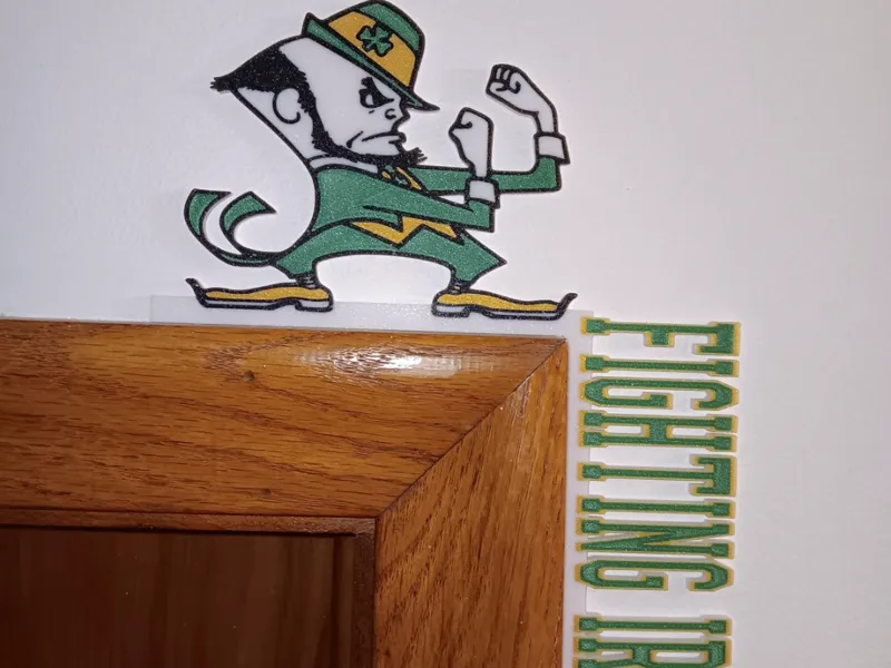Notre Dame Fighting Irish Door Corner