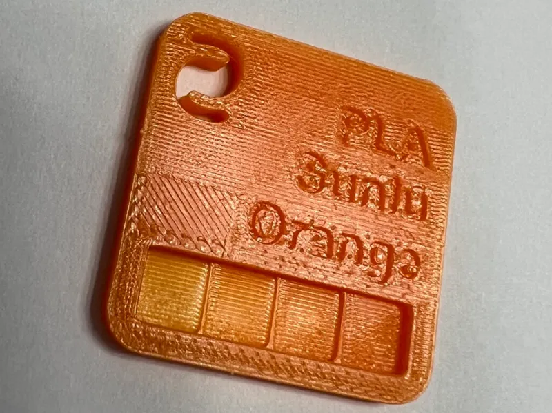 BambuLab Style Swatch w/Transparency + Ironing