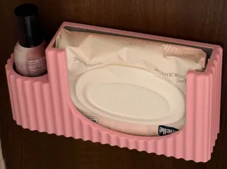 Bathroom Wipes and Spray Holder