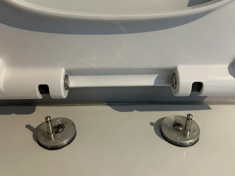 Toilet hinge repair kit