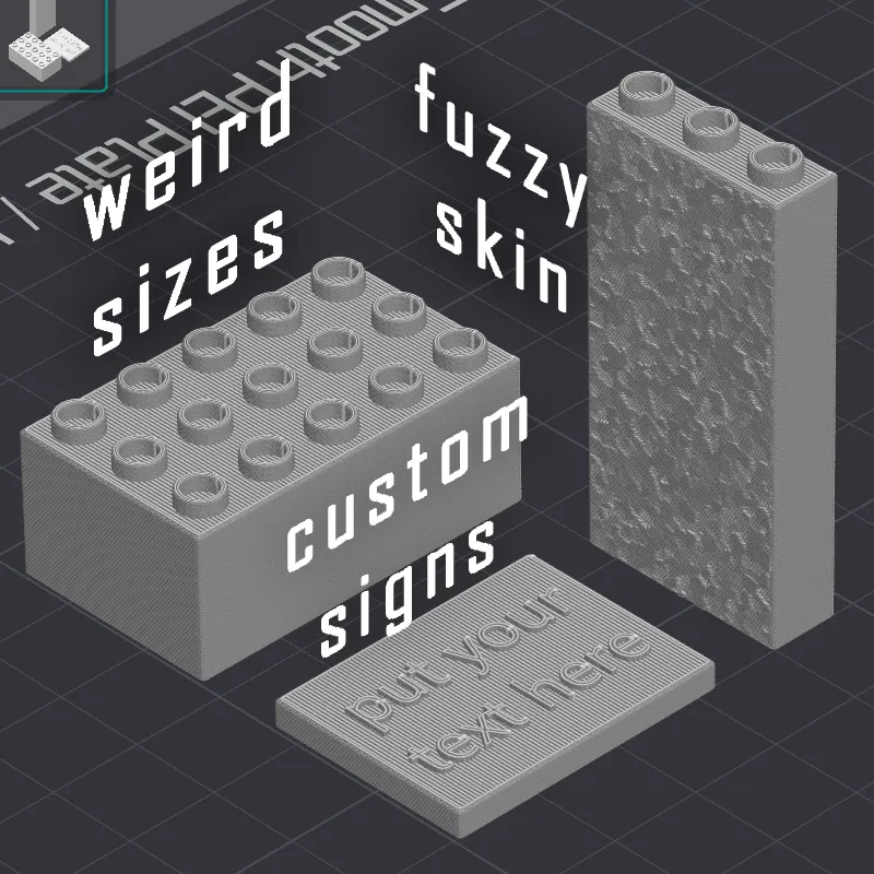 Klemmbrick - legos compatible bricks view 3