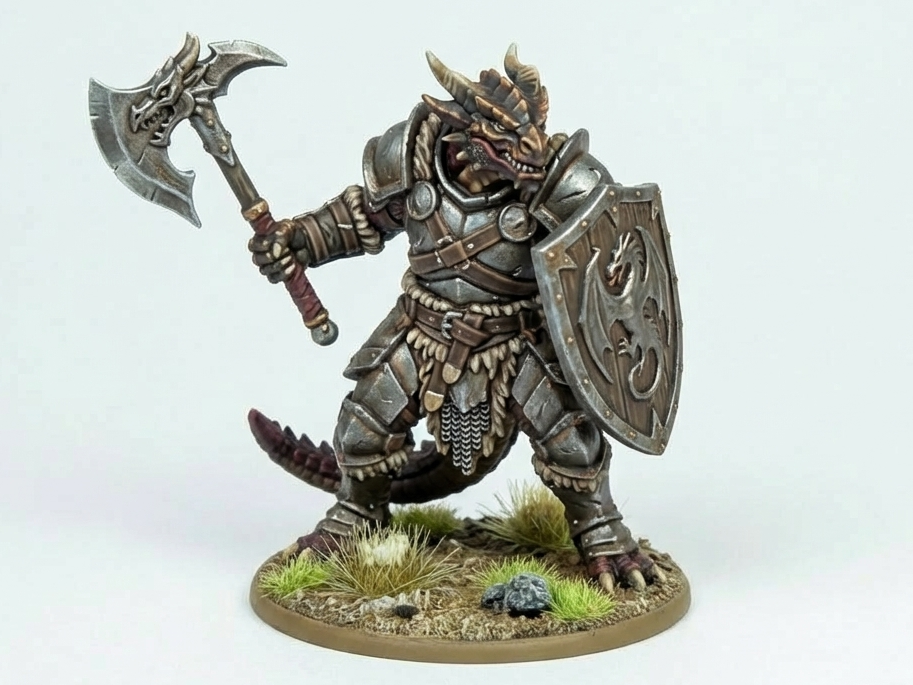 D&D Dragonborn Warrior