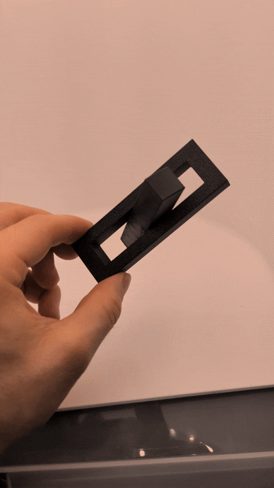 Print in Place Hinge Fidget