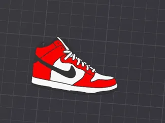 jordan shoes keychain