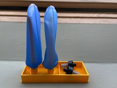 Soft Flask Drying Rack - Modular and Portable