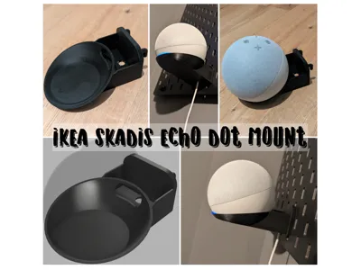 IKEA Skadis Echo Dot Mount
