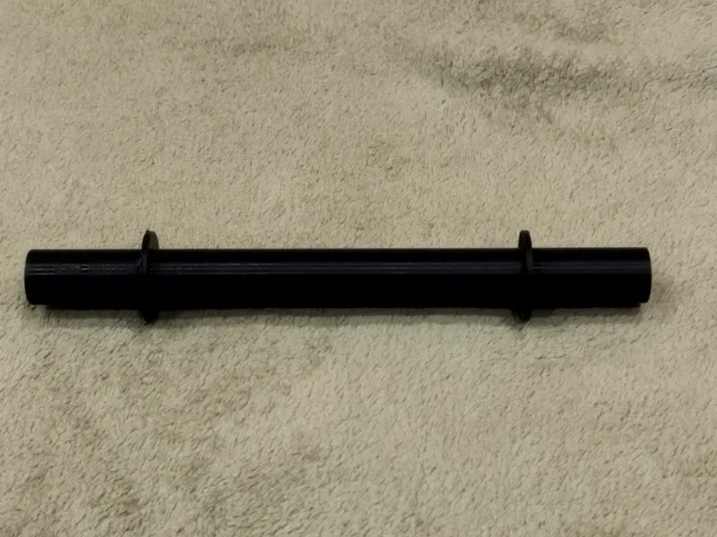 Prototype of crude shaking torch