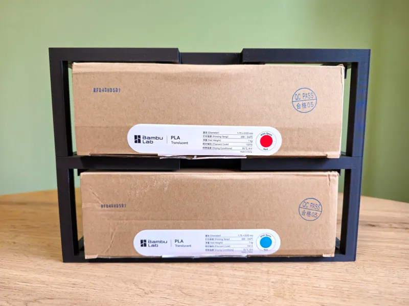 Filament storage rack