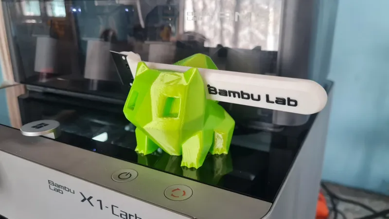 Low Poly Bulbasaur Scraper Holder 