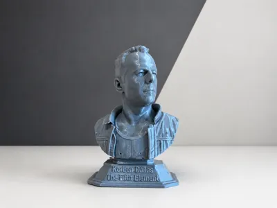 Korben Dallas Bust - The Fifth Element Fan Art