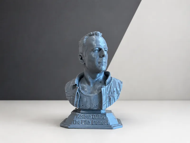 Korben Dallas Bust - The Fifth Element Fan Art