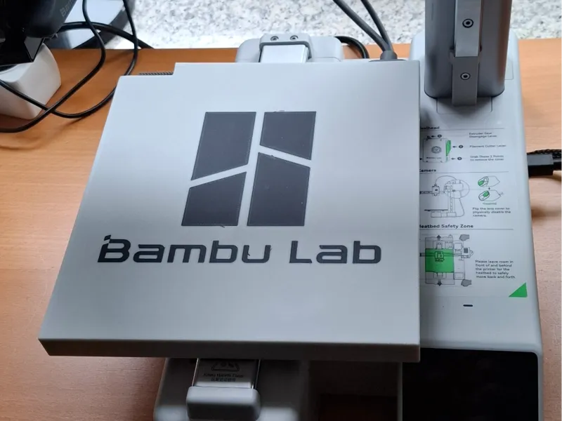 Abdeckplatte Staubschutz Bambulab A1 mini
