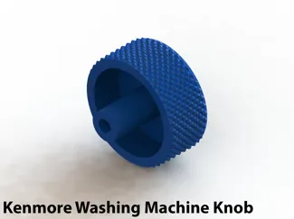 Washing Machine Knob Replacement - 3D Printable