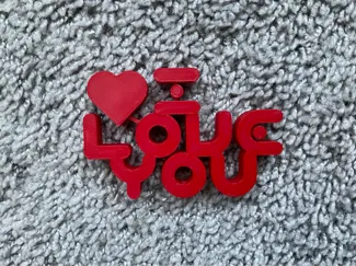 "I love you" valentine's day gift
