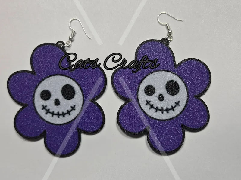 Halloween skull Earrings