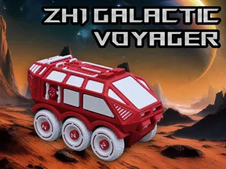 ZH1 (Print In Place) Galactic Voyager Vehicle
