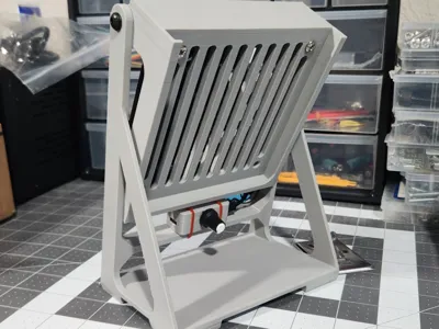 PC Fan Fume Extractor for Soldering