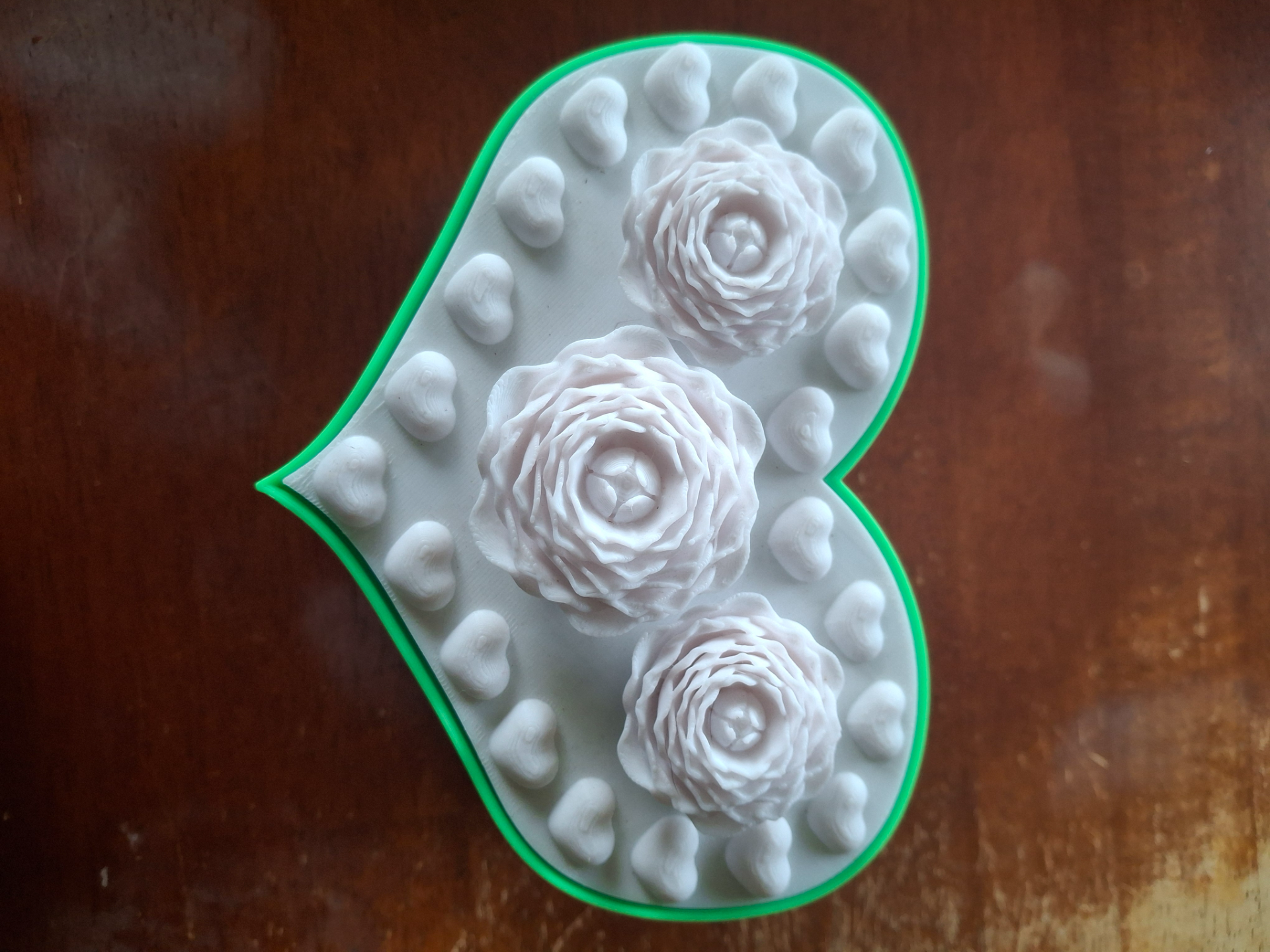 rose heart box with secret bottom