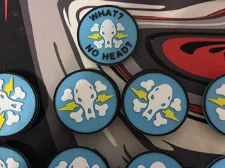 No Head Space Wolves Tokens