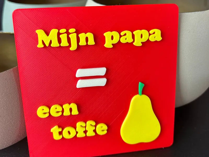 Mijn papa is een toffe peer