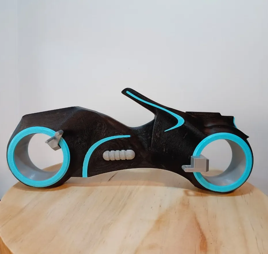 Motocicleta de luz DUMMY 13 TRON Legacy view 4
