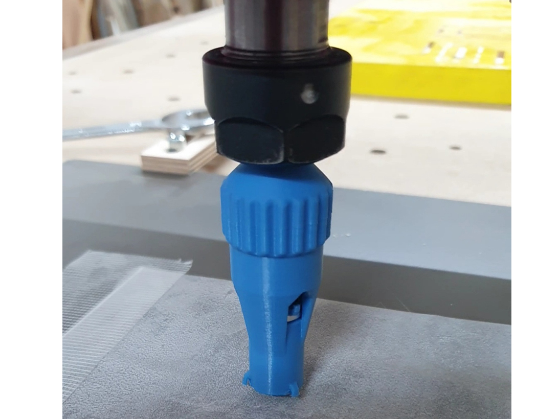 CNC Drag Knife Holder - (spring suspended)